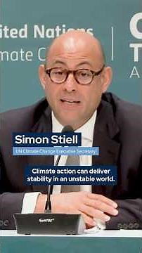 "We can, and must, drive forward a new era of international climate cooperation"