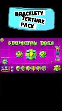 How to get the bracelety texture pack In Geometry dash! #geometrydash #gd #texture #texturepack