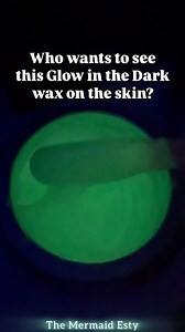 Waxing in the dark using @glitterwaxcreations Alien Invasion glitter/mica glow in the dark blend in @spaorder Dermwax clear hard wax! A fun way to make spooky content & get attention to your business & can be used in clearish wax & jelly masks! Get the 2 1/4oz bag alone or with Alien wax mold or in the Spooky content creation kit as a 1oz bag to try! #waxer #bodywaxing #waxingtips #waxingspecialist #estheticianhumor #waxing #hardwax #dermwax #waxingmemes #legwax #waxtraining #estheticianreels #e