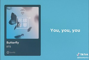 Butterfly BTS Lyrics Video