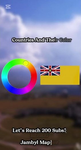 Countries and their colors #geographythroughmaps #geography