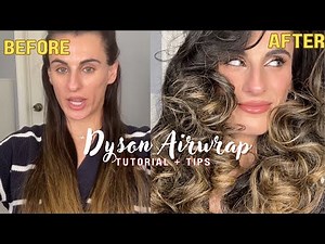 HOW TO: CURL HAIR W/ DYSON AIRWRAP | tutorial + tips for long lasting curls