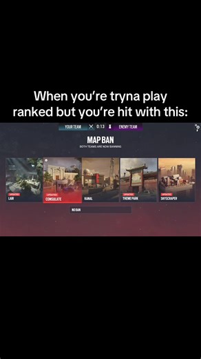 Confusing Maps in Ranked Play: A R6 Siege Reaction