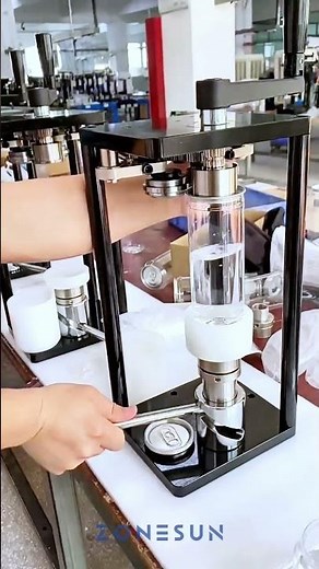 ZONESUN ZS-FJG100 Manual Can Seamer Sealing Machine