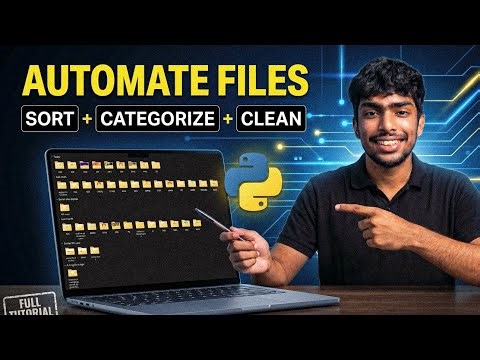 How to Automate Your Messy Folders with Python