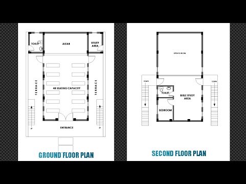 Church Design : 48 Seating Capacity