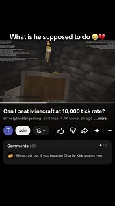 Minecraft at 10000 Ticks: What Is He Supposed to Do?
