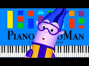 Team Umizoomi - The Troublemakers Song (Slow Easy Medium) Piano Tutorial 4K