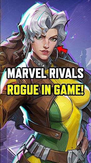 MARVEL RIVALS FINALLY REVEALED ROGUE IN GAME 😭😭😭