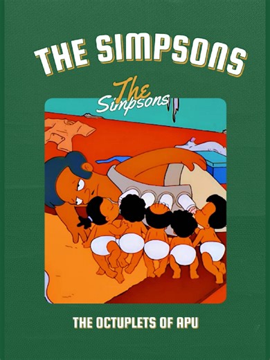 Exploring Apu's Octuplets in The Simpsons