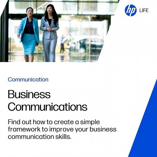 Learn to communicate like a pro with HP LIFE