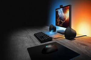 Mrwhosetheboss upgraded his gaming setup with the G560 RGB Speakers. Video courtesy of YouTube: Mrwhosetheboss http://logt.ly/6186Do77s | Pro Gear