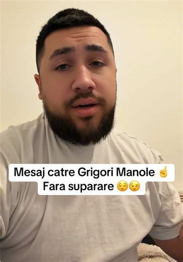 Grigore Manole's Latest Message and Updates