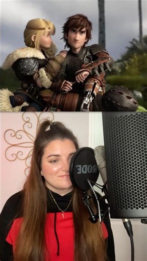 Voice Acting Astrid from How To Train Your Dragon ❤️🐉✨ ~ pt 2 (originally voiced by America Ferrera)