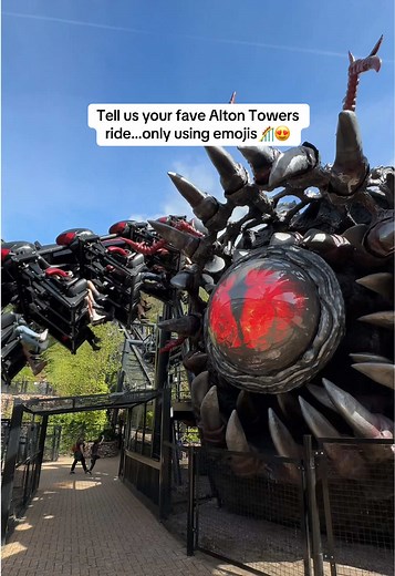 Share Your Favorite Alton Towers Ride Using Emojis!