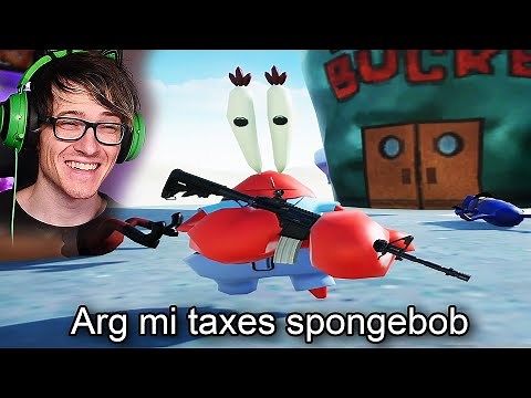 Mr krabs commits tax evasion is my favorite game