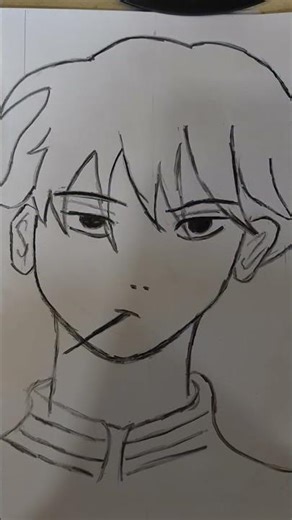 Cool Anime Boy sketch ✍️/ pencil Drawing