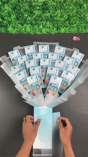 money bouquet tutorial easy / money bouquet making at home #bouquettutorial #diy #craft
