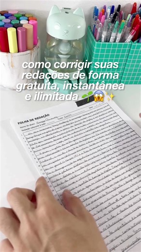 Ferramenta Incrível para Corrigir Redações Online