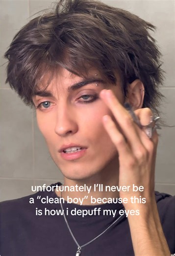 like this is my first step in my skincare routine | How To Depuff Your Eyes