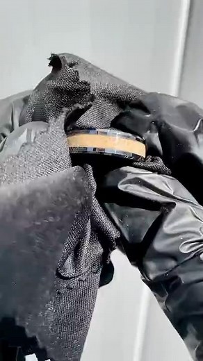 Making a Maple Burl Inlay Tungsten Ring