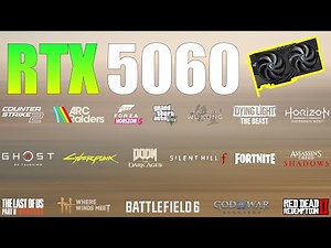 RTX 5060 : 22 Games Tested - A Powerful 1080p Gaming GPU?