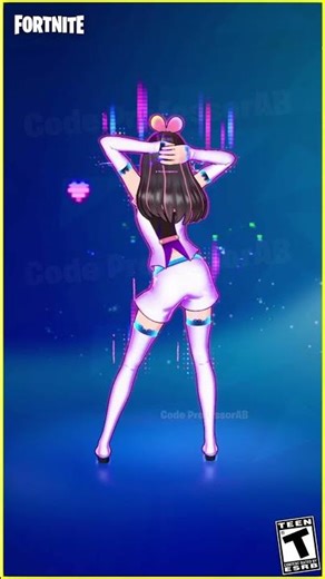 Fortnite Gabriela Emote Kizuna AI Skin Thicc 🍑😜😍