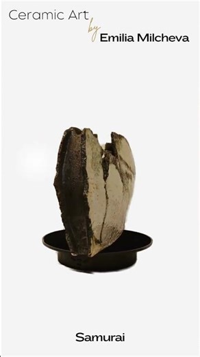 Ceramic Art by Emilia Milcheva - Samurai