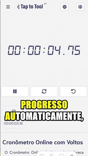 ⏱️ Como Usar Cronômetro Online [Fácil e Rápido] #cronometro