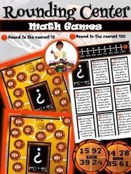 Rounding to nearest 10 and 100 | Rounding 2nd Grade Math Center