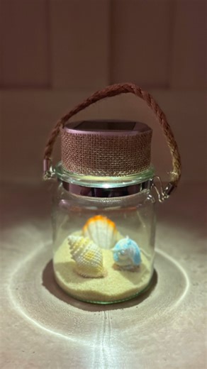 4.3K views · 76 reactions | Easy Beach Solar Light Jar Dollar Tree DIY #solarlights #dollartreediy | Crafty Beach | Facebook