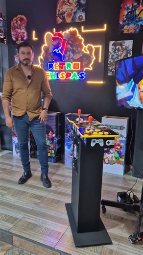 “Los juegos retro que marcaron nuestra infancia ahora pueden generarte un ingreso extra. Deja que la nostalgia se convierta en tu mejor negocio.” Solo aqui en Retro Chispas Games🕹🕹 Inversión de $5,499 Tablero doble con juegos retro y base con monedero. No incluye envio.
