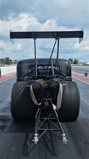 1936 ford truck drag race
