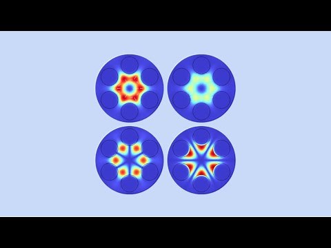 COMSOL - Mode Analysis of Optical Fibers