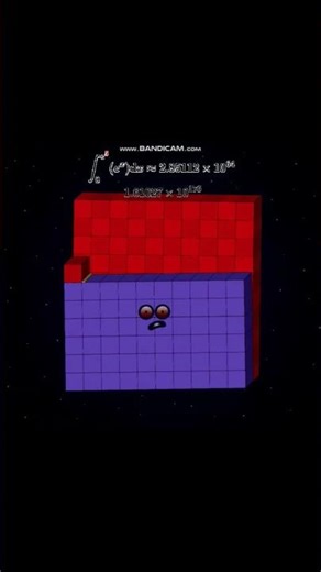 Integral Exponential Function Numberblocks Band P3 #shorts #scratch #numberblocksband
