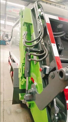 Dongfeng 4x2 mini garbage truck compactor garbage truck For sale #garbagetruck