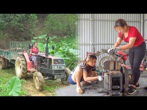 Forgotten for 10 Years: Watch Her Bring This Diesel Engine (D15) Back to Life!