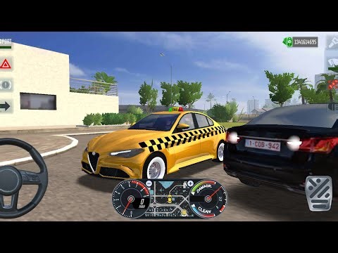 New Taxi Driver 3D - Sports Car City Driving Games! Taxi Simulator 2025 - Car Game Android Gameplay