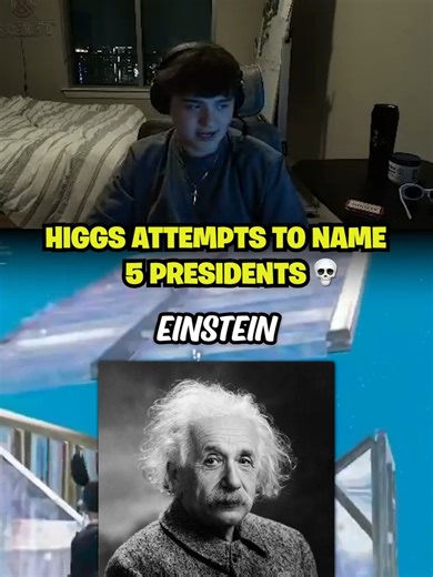 Bro really said Albert Einstein was a president 😭 #fyp #higgsfn #fortnite #funny #viral