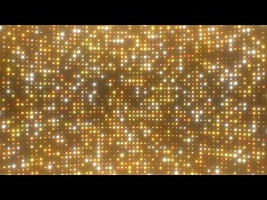 Shiny Gold Particles of Beautiful Flashing Glittering Lights Glowing 4K Moving Wallpaper Background