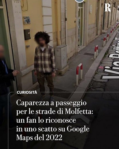C’è Caparezza su Google Maps, lo scatto a Molfetta è già un meme