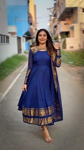 NARUMUGAI 🌸 A signature Chettinad Anarkali from the house of @labelkamra | Label kamra