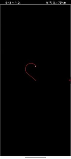 I Created a Heart Animation Using Python ❤️ | My First Python Animation