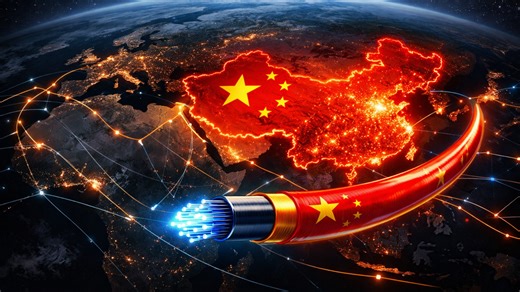 How China is quietly rewiring the global internet through cables, land routes, and satellites