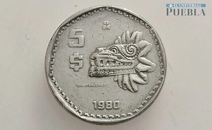 Cuánto vale hoy la moneda de 5 pesos de Quetzalcóatl de los años 80