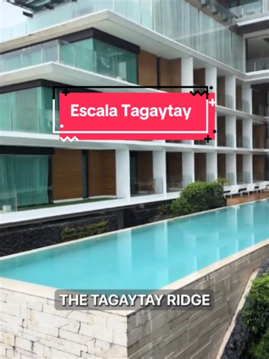 Infinity pool. Taal Volcano view. Bellissima Restaurant. Spa. Cool highland air all day. 🌋 Escala Tagaytay is the mountain resort that makes every Tagaytay trip worth it — and 245,000 followers agree. Prices depend on availability and season. 🇵🇭 #EscalaTagaytay #TagaytayResort #TravelTiktok #TaalVolcano #tagaytay