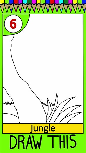 “Pictionary Challenge: Jungle! #shorts"