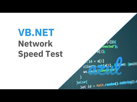 J Coding - Network Speed Test in VB NET