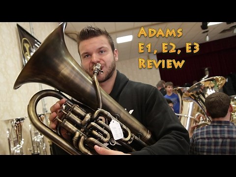 ADAMS e1 e2 e3 EUPHONIUM review!!!