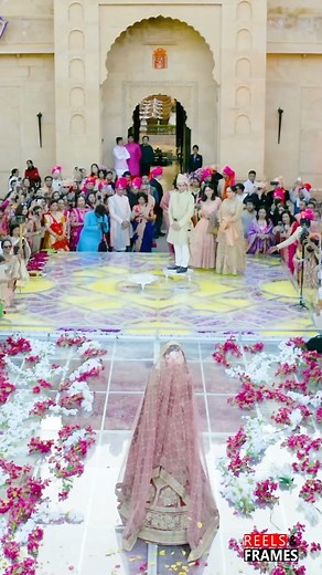 Shradha Luthra 🧿 | Bridal Make Up Artist on Instagram: "#BridesByShradhaLuthra Walking towards her forever ♥️ Makeup : @dollyouup_bys Hair : @arya.ruchii Photos & Video : @reelsandframes Bridal Styling : @mehakkhanna.in @jamazebi @rishabhk24 Brides Outfit : @bridesofsabyasachi Jewels : @birdhichand Event : @perfexion.events #bridalentry #suryagarh #jaisalmer #reelitfeelit #reelsofficialindia #reelscreator #bride #bridalentryinspo #indianwedding #indianbride #bridesofsabysachi #feelitreelit #ree